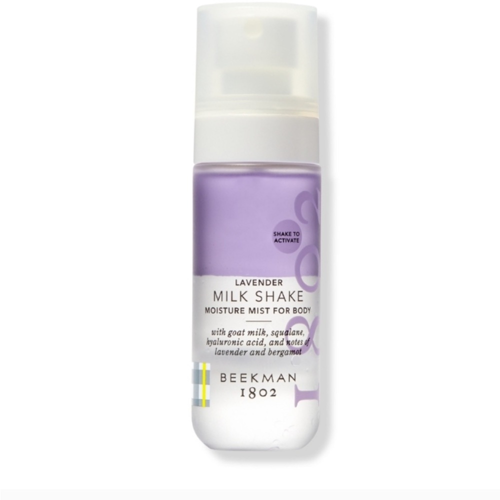 💕NWT BEEKMAN 1802 MILK SHAKE BODY MOISTUR3 M1st LAVENDER 2fl oz / 60 ml